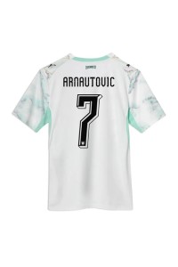 Itävalta Marko Arnautovic #7 Jalkapallovaatteet Vieraspaita MM-kisat 2026 Lyhythihainen